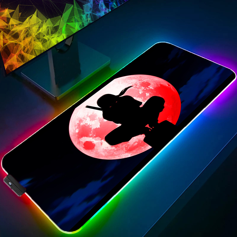 Laptop Office Accessories - RGB Large Mouse Pad Backlight Office