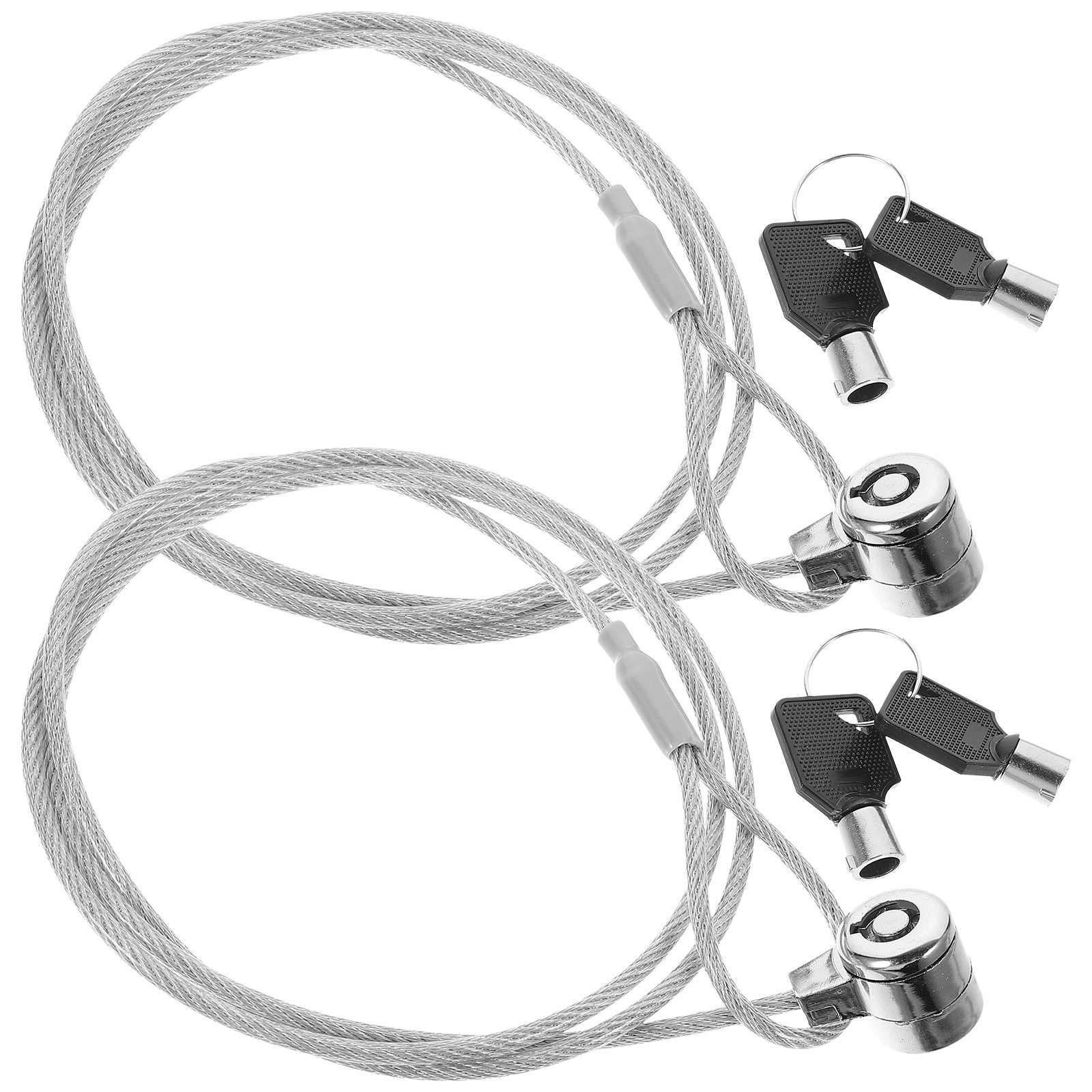 Laptop Lock Cable - 2Sets Security Hardware Cable Lock 6Ft