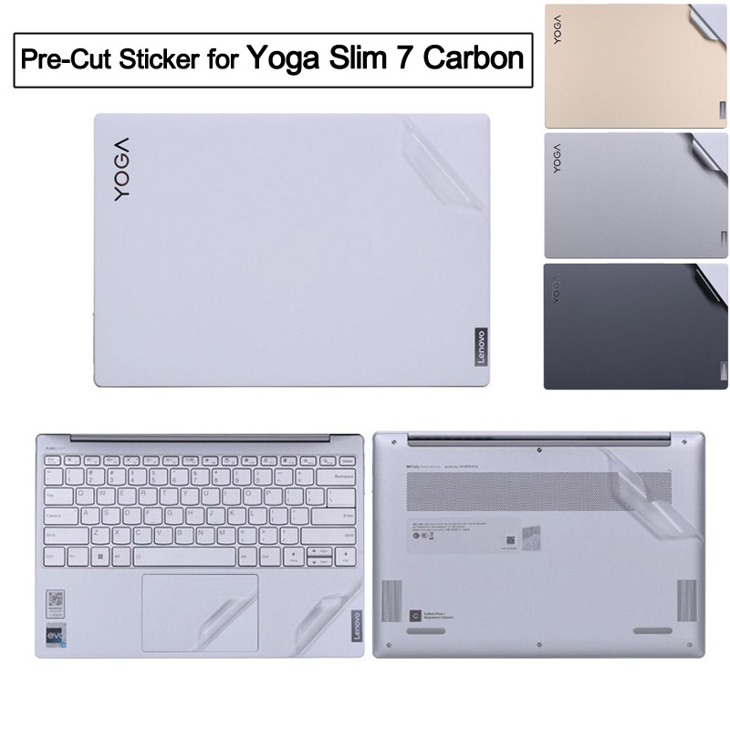 Yoga Laptop Accessories - Pre-Cut Vinyl Sticker Decal Film for