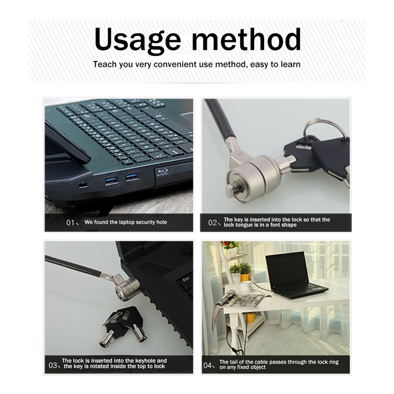 Laptop Computer Lock Laptop Lo - Laptop Lock Cable avis et prix