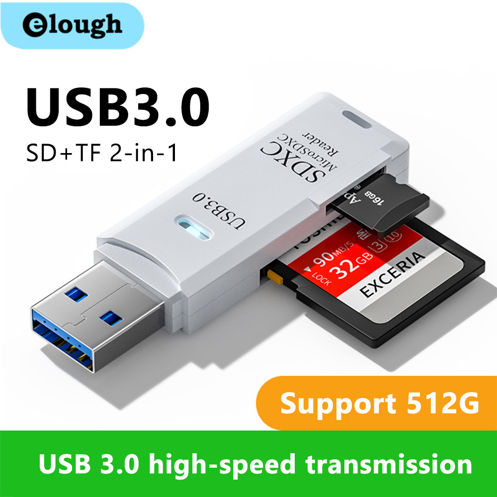 2 in 1 USB 3.0 Card Reader Mic - Laptop Accessories For Programmers avis et prix