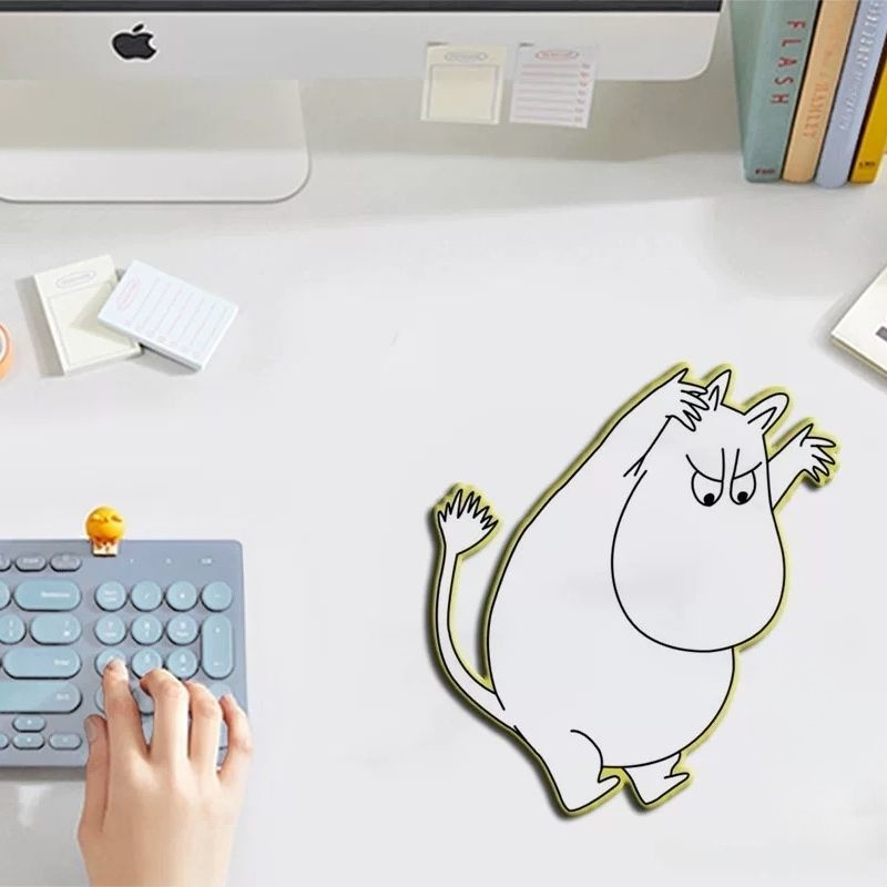 Cute Hippo Moomin Cartoon Diat - Laptop Accessories Kit avis et prix