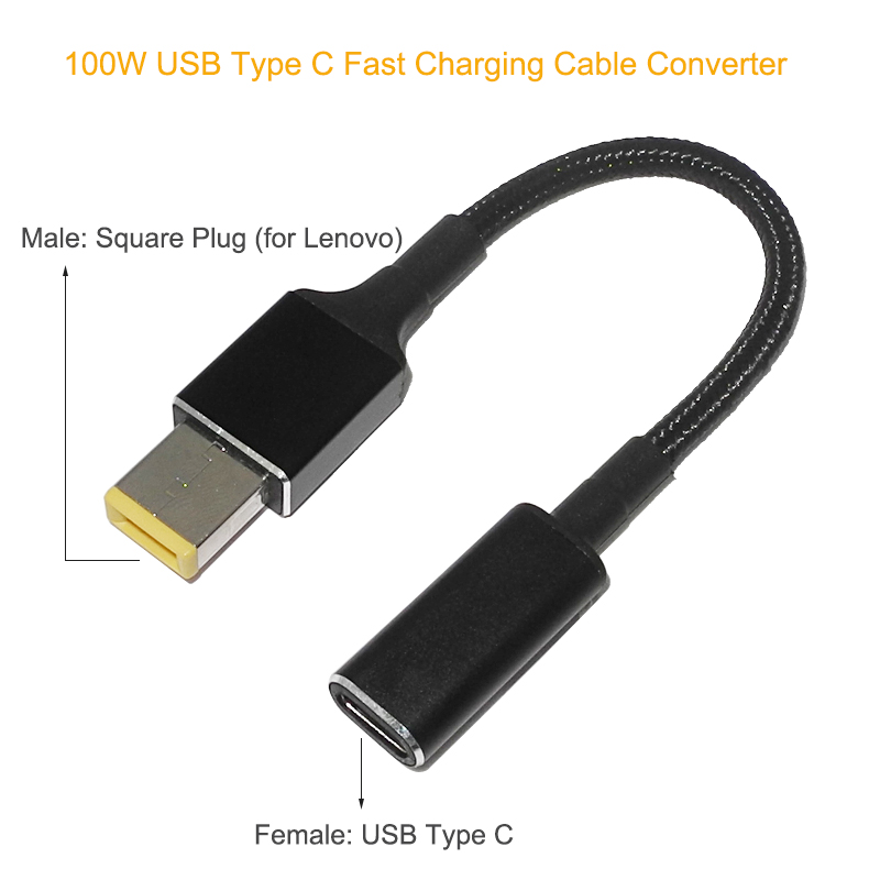 PD 100W Type C to Universal No - Laptop Lock Cable avis et prix