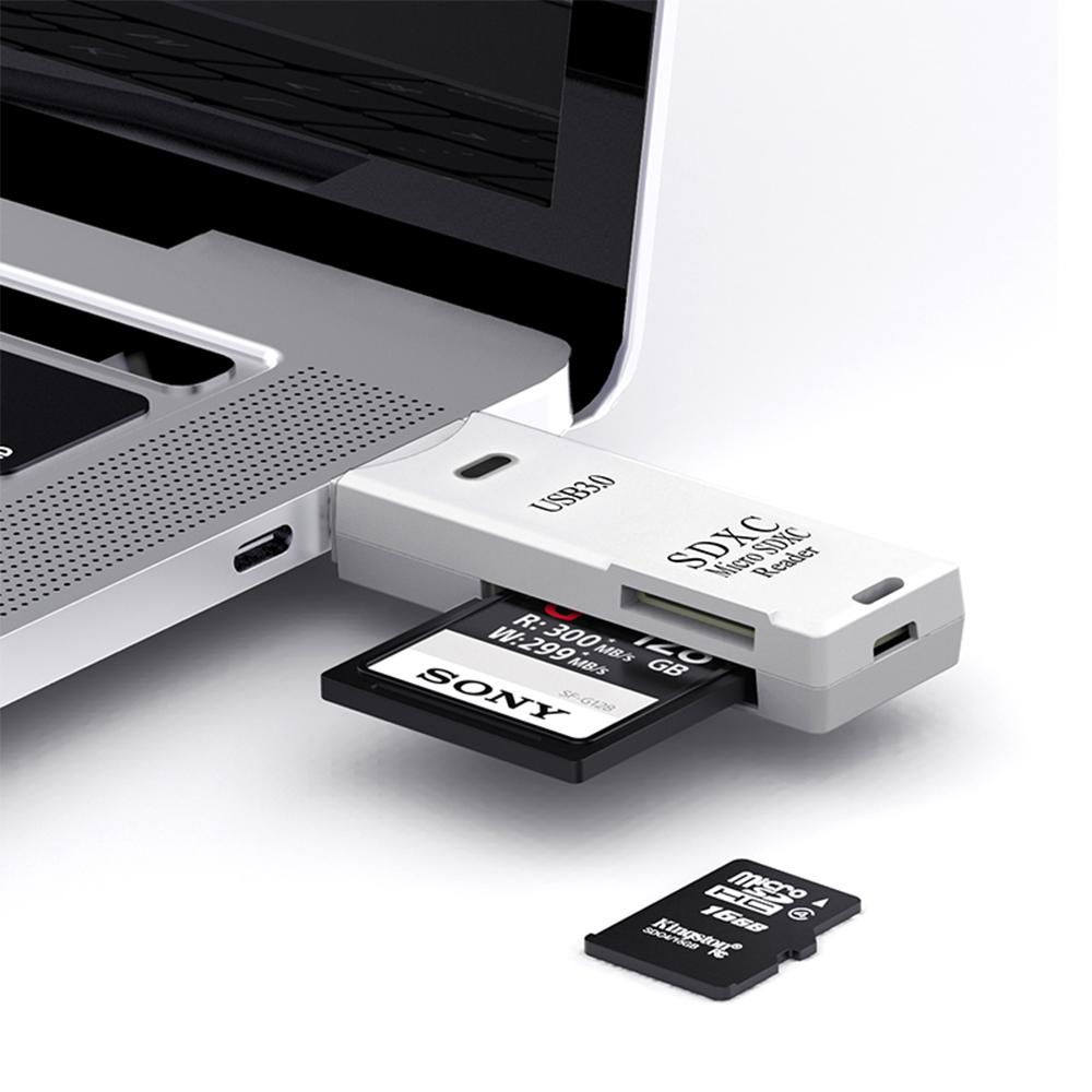 2 In 1 USB 3.0 Card Reader Por - Laptop Accessories For Programmers avis et prix