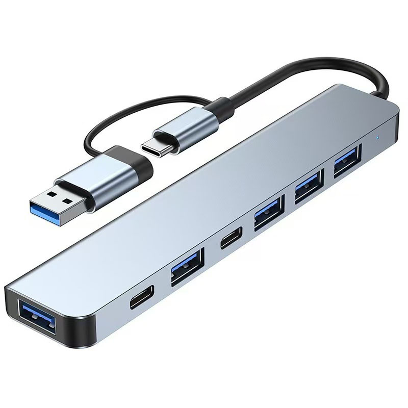 7 Ports USB A C Hub Concentrat - Laptop Accessories For Programmers avis et prix
