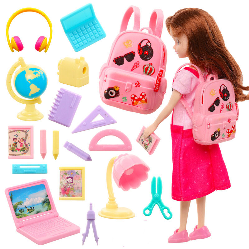 Fashion 19 Doll Furniture Scho - Laptop Accessories Kit avis et prix