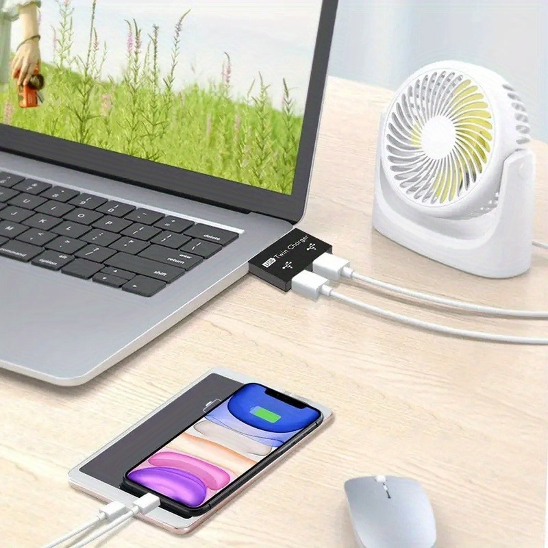 USB2.0 Splitter 1 Male To 2 Po - Laptop Accessories Hub avis et prix