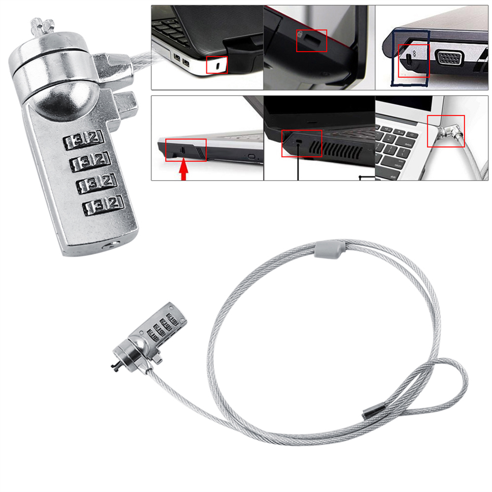 Laptop Theft Deterrent Laptop  - Laptop Lock Cable avis et prix