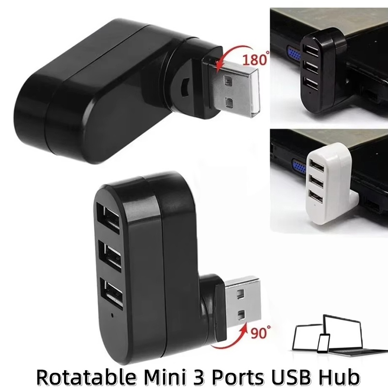 4 In 1 USB 3.0 Hub 180 Degree  - Laptop Accessories Hub avis et prix