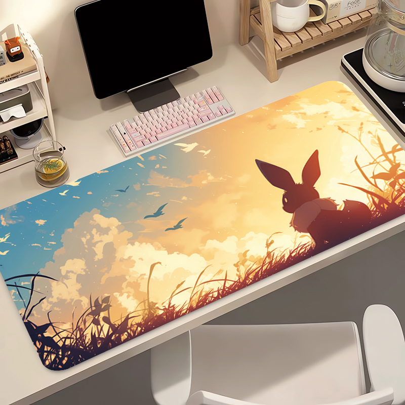 Anime Mouse Pad Pokemon Eevee  - Laptop Extra Accessories avis et prix