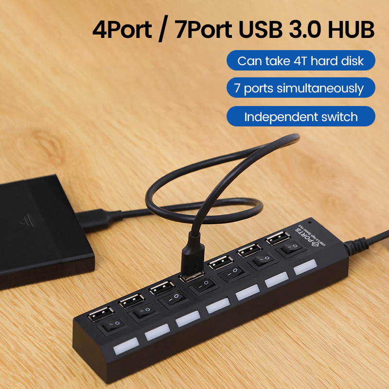 USB 2.0 Hub Multi USB Splitter - Laptop Accessories Hub avis et prix