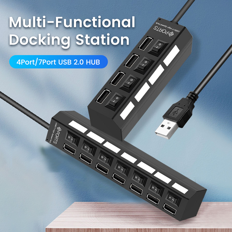 USB 2.0 Hub Multi USB Splitter - Laptop Accessories Hub avis et prix