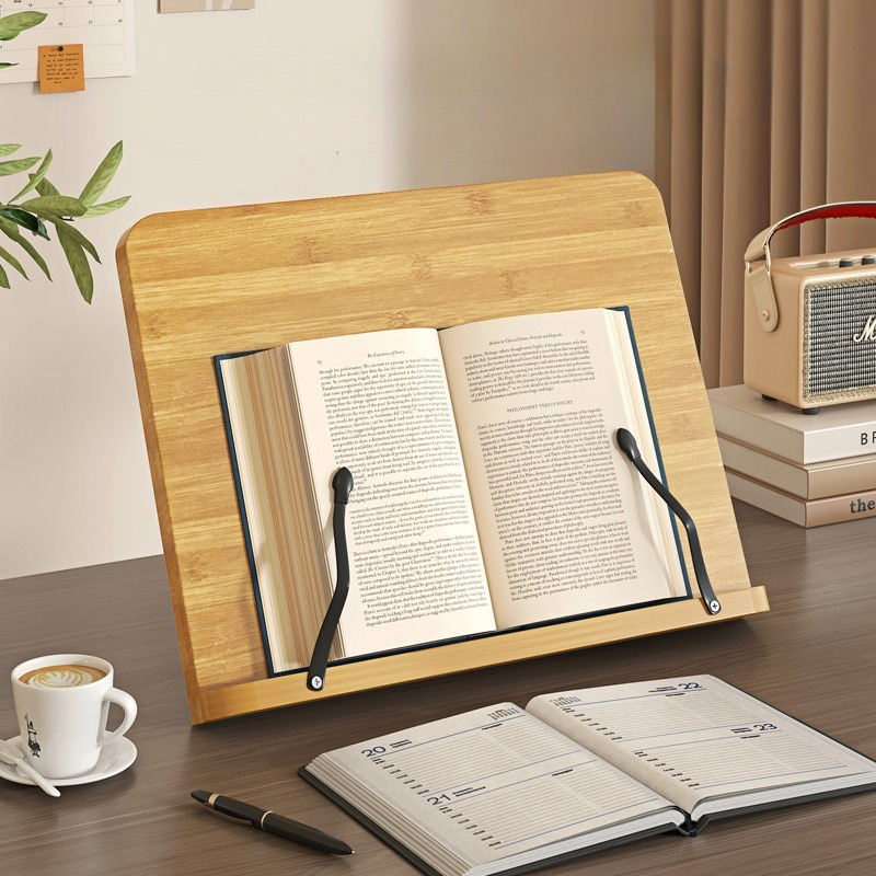 Wooden Reading Book Stand, Mul - Laptop Office Accessories avis et prix