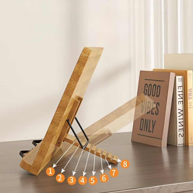 Wooden Reading Book Stand, Mul - Laptop Office Accessories avis et prix