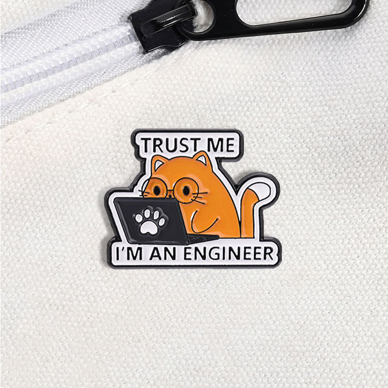 I'm An Engineer Quote Enamel P - Laptop Accessories Design avis et prix