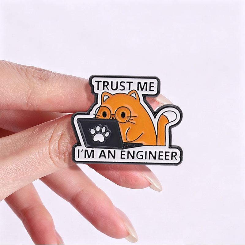 I'm An Engineer Quote Enamel P - Laptop Accessories Design avis et prix