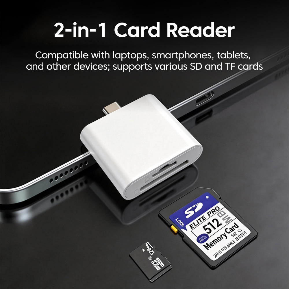 2-in-1 USB3.0 Card Reader Adap - Laptop Accessories For Programmers avis et prix