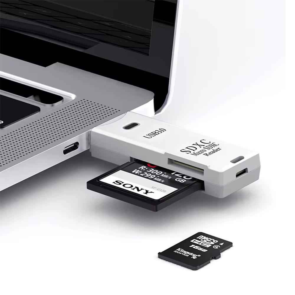 2 In 1 USB 3.0 Card Reader Mic - Laptop Accessories For Programmers avis et prix
