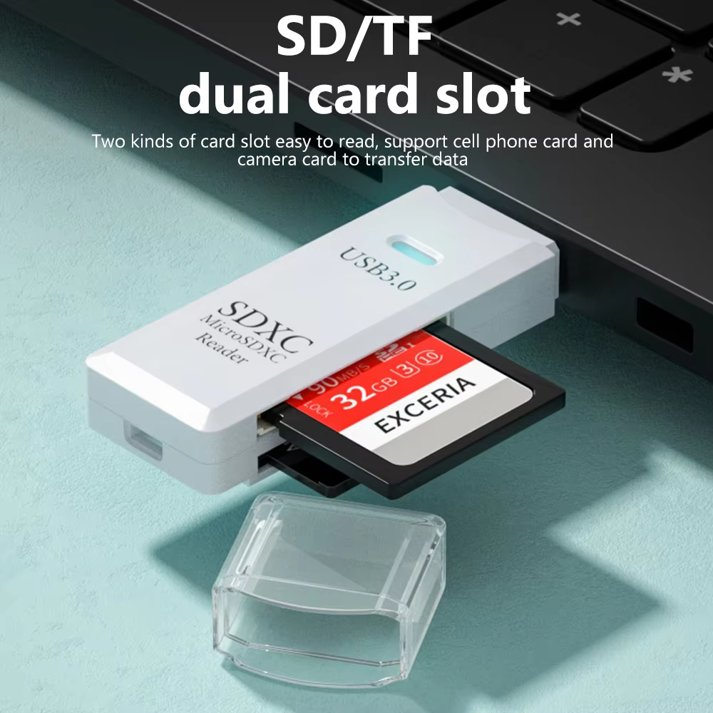 2 In 1 USB 3.0 Card Reader Mic - Laptop Accessories For Programmers avis et prix