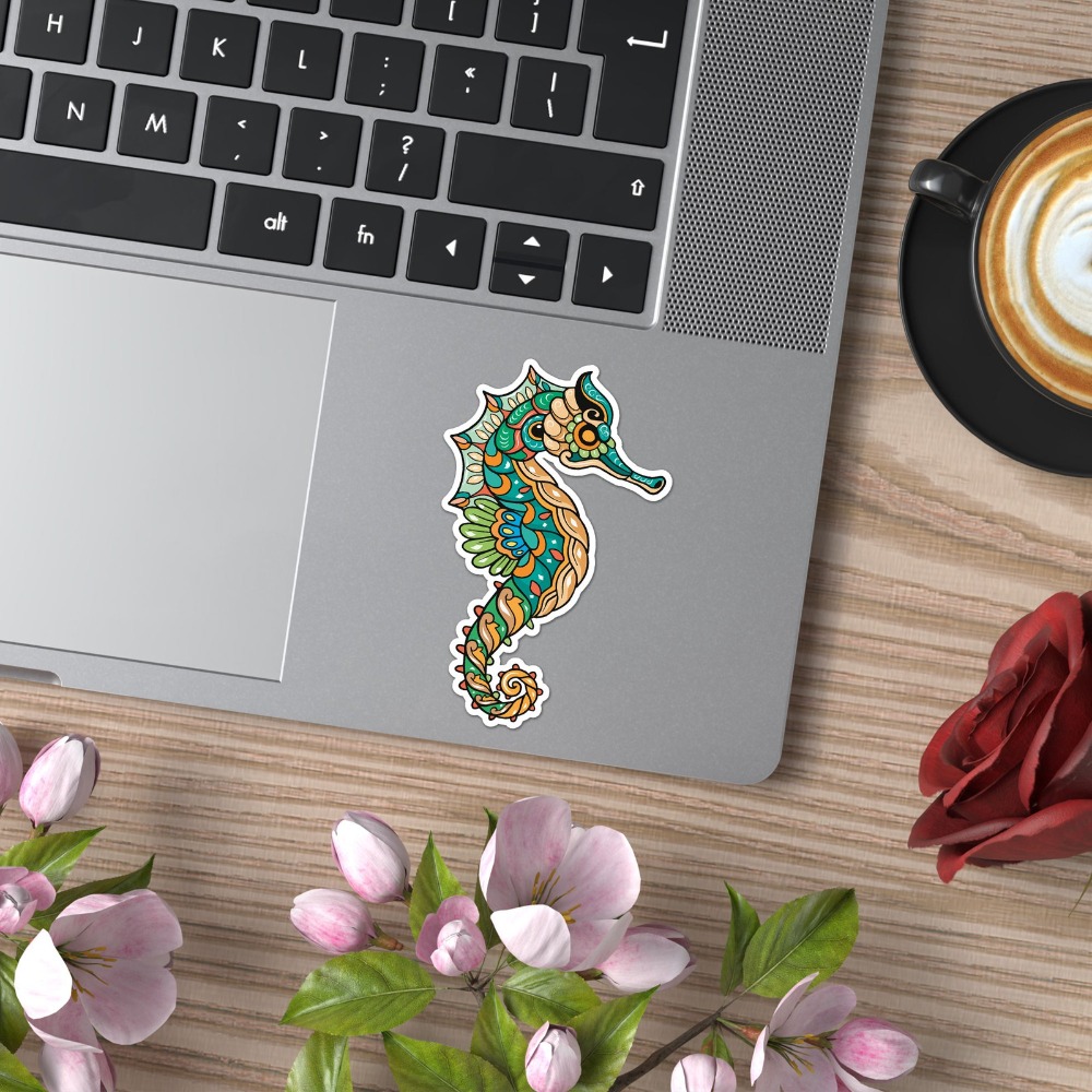 Colorful Seahorse Design Funny - Laptop Accessories Design avis et prix
