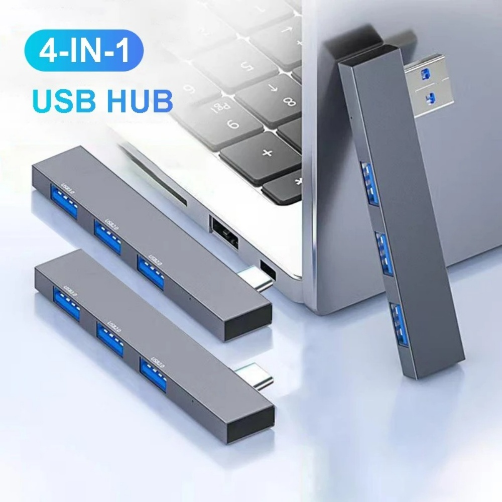 4 in 1 USB 3.0 Hub Type C 3.1  - Laptop Accessories Hub avis et prix