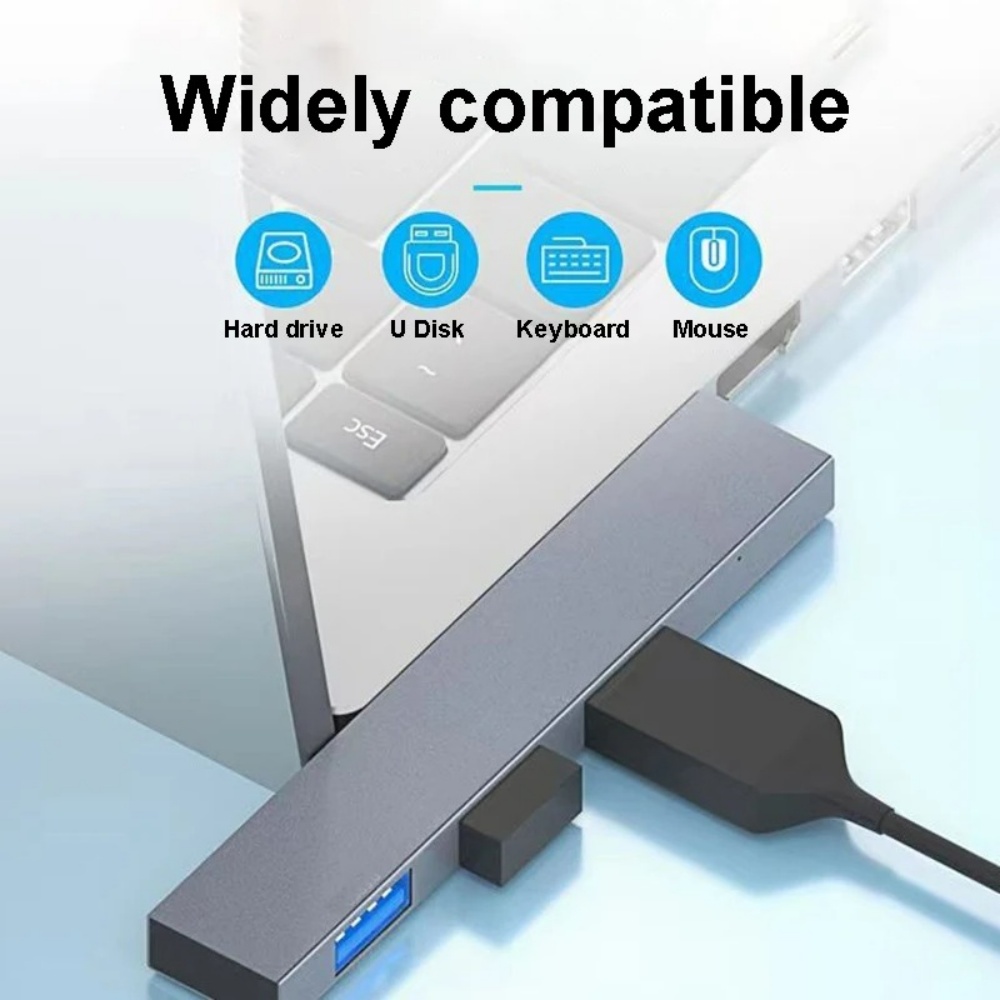 4 in 1 USB 3.0 Hub Type C 3.1  - Laptop Accessories Hub avis et prix