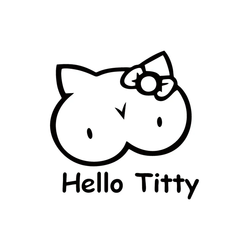 Cute kitten design car window  - Laptop Accessories Design avis et prix