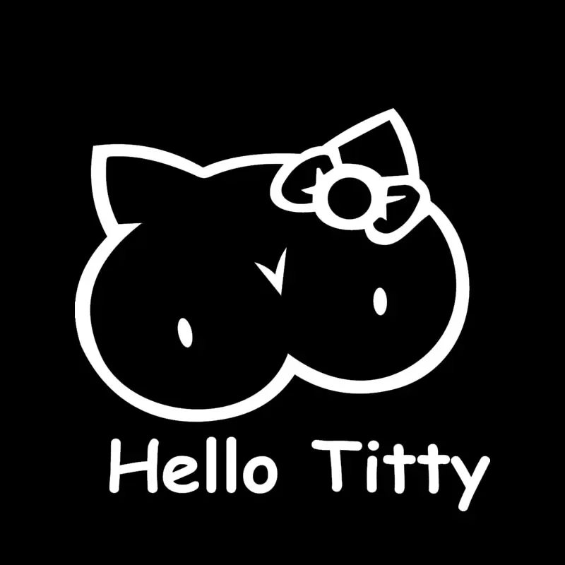 Cute kitten design car window  - Laptop Accessories Design avis et prix
