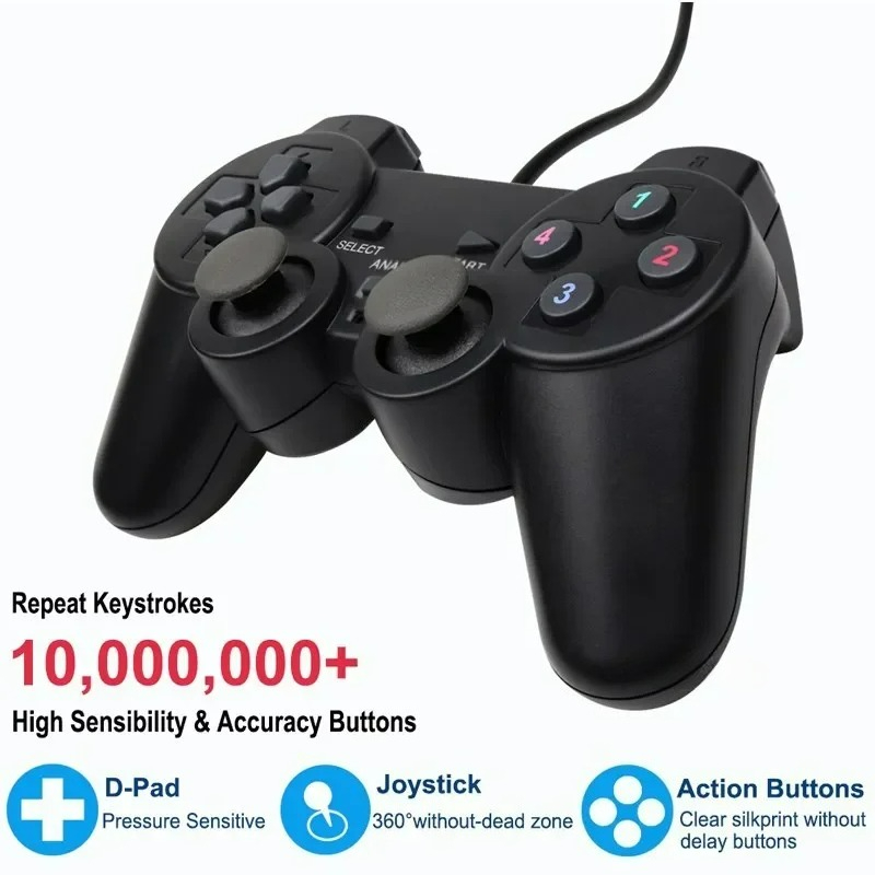 Wired USB PC Gaming Joystick G - Laptop Accessories For Programmers avis et prix