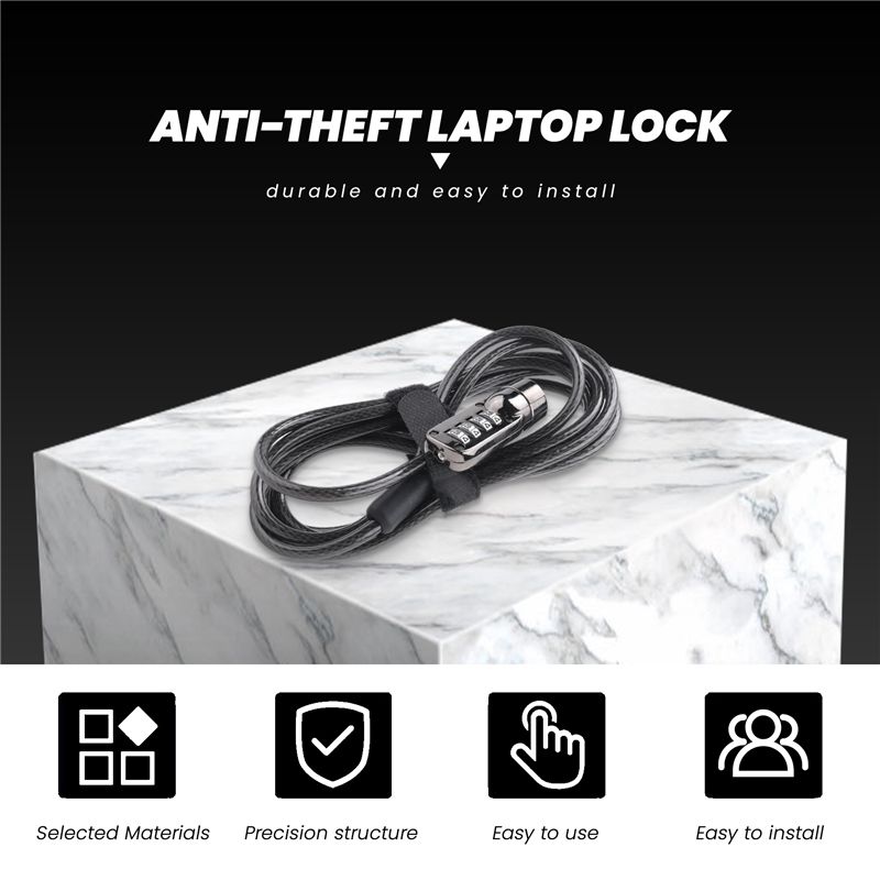 FEDI-Security Combination Lapt - Laptop Lock Cable avis et prix