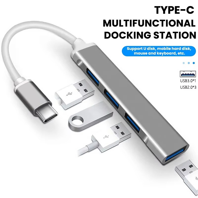 USB C Hub Type C Hub 4 Port US - Laptop Accessories Hub avis et prix
