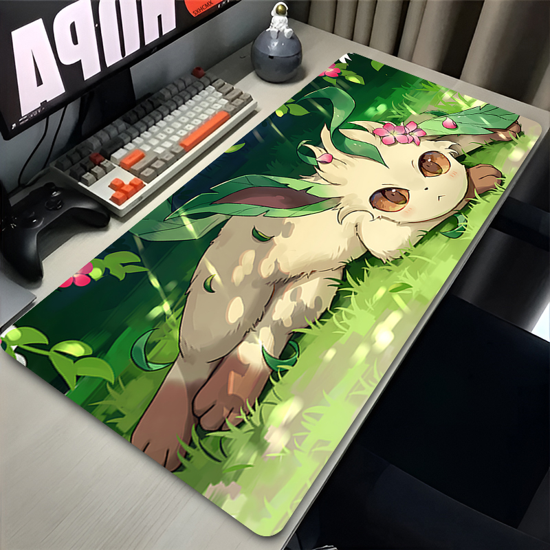 Mouse Pad Gamer P-pokemon Leaf - Laptop Office Accessories avis et prix