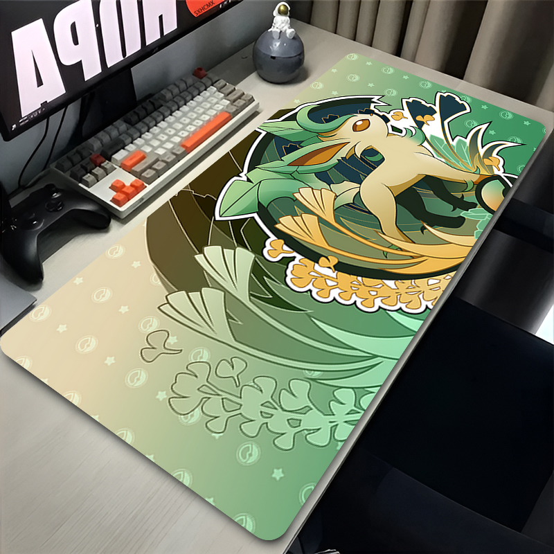 Mouse Pad Gamer P-pokemon Leaf - Laptop Office Accessories avis et prix