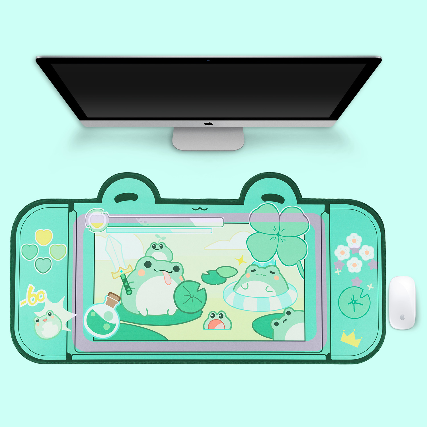 Extra Large Kawaii Gaming Mous - Laptop Extra Accessories avis et prix