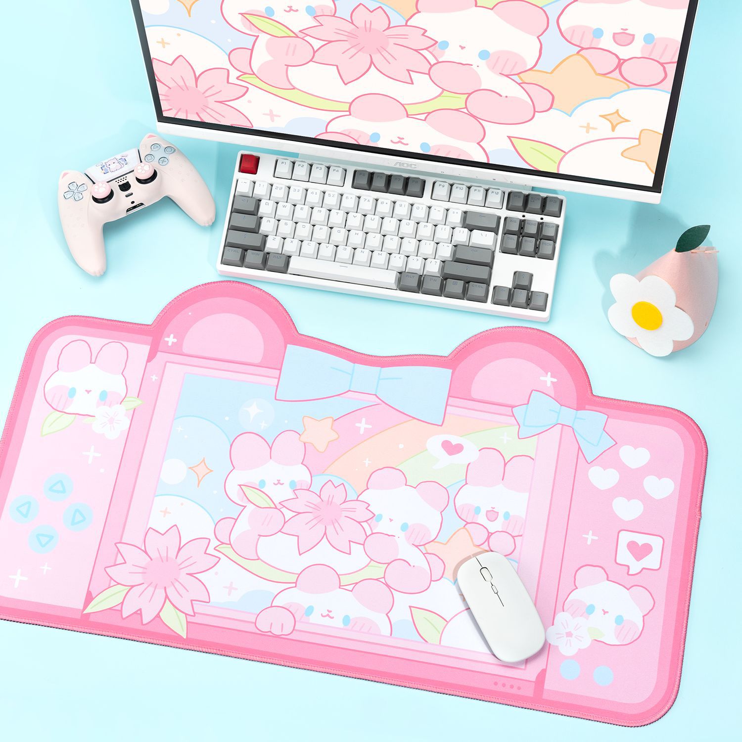 Extra Large Kawaii Gaming Mous - Laptop Extra Accessories avis et prix