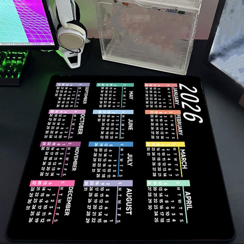2026 Calendar Mouse Pad Waterp - Laptop Office Accessories avis et prix