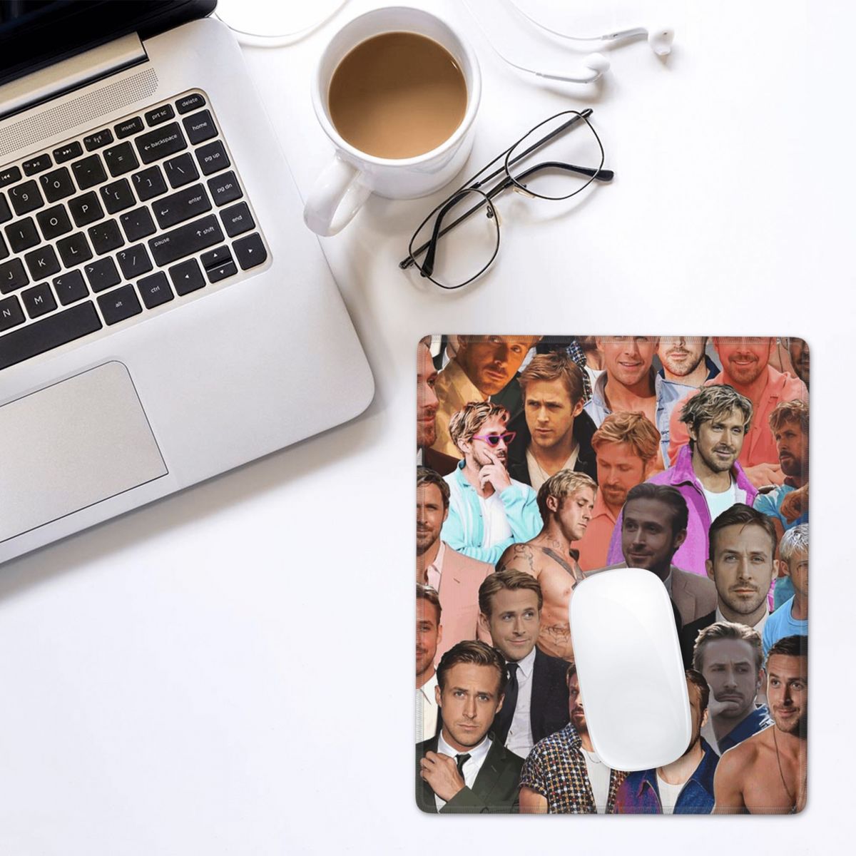 Ryan Gosling Photo Collage Mou - Laptop Accessories Ryans avis et prix