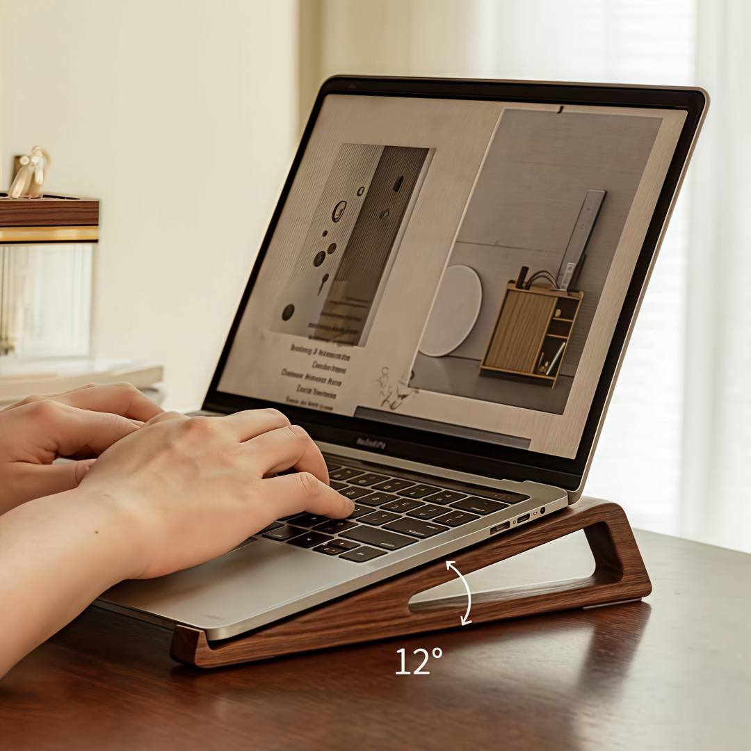 Portable Foldable Wooden Lapto - Laptop Accessories Design avis et prix