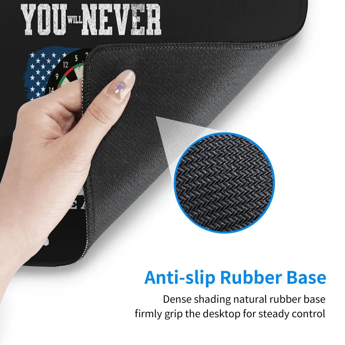Large Mouse Pad Dart Board Arr - Laptop Accessories Target avis et prix