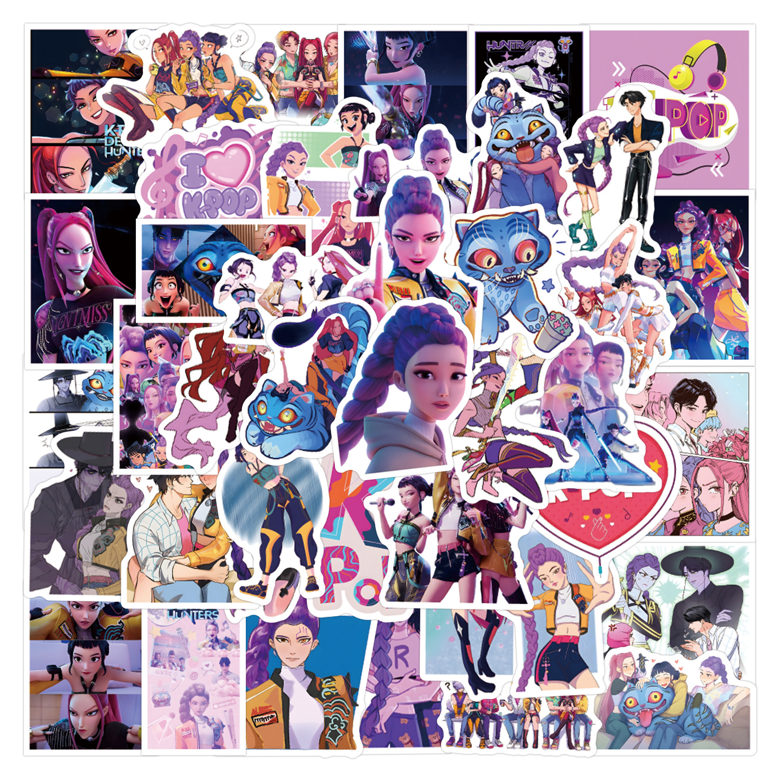 100 cartoon anime stickers are - Laptop Office Accessories avis et prix