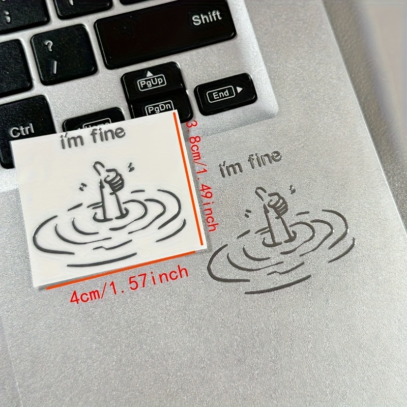 3Pcs, 3D Personality Stickers, - Laptop Accessories Design avis et prix