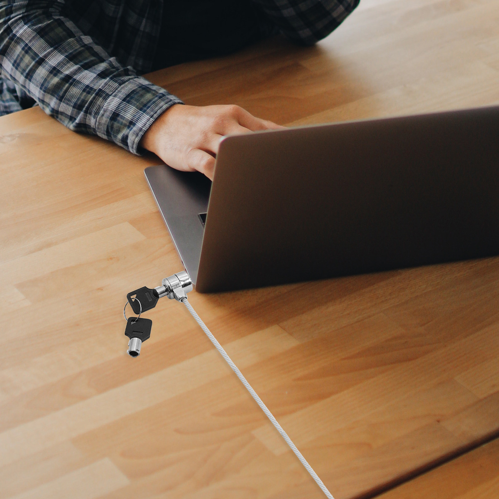 2Sets Sturdy Laptop Lock Secur - Laptop Lock Cable avis et prix