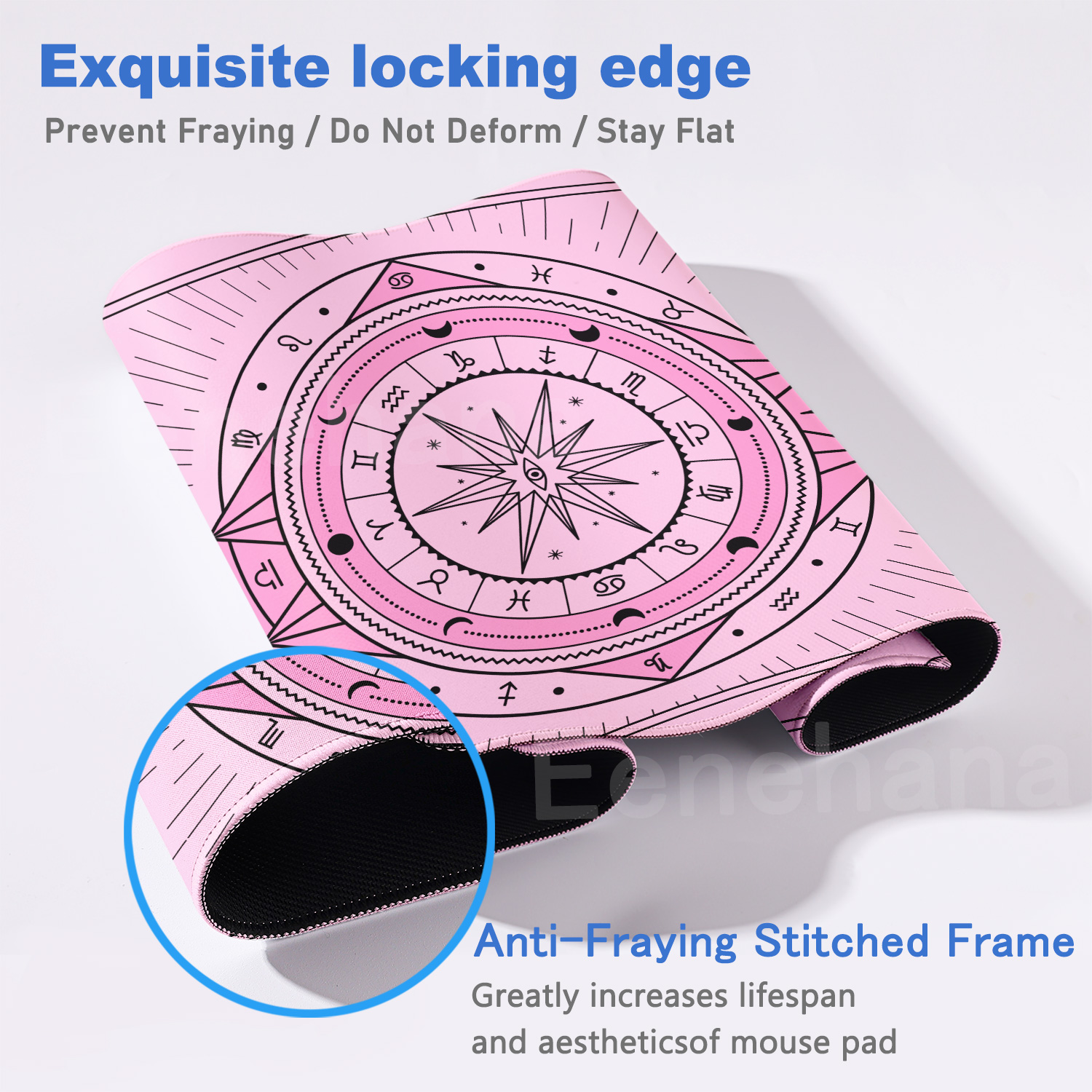 XXL Moon Card Mouse Pad Keyboa - Laptop Accessories Design avis et prix