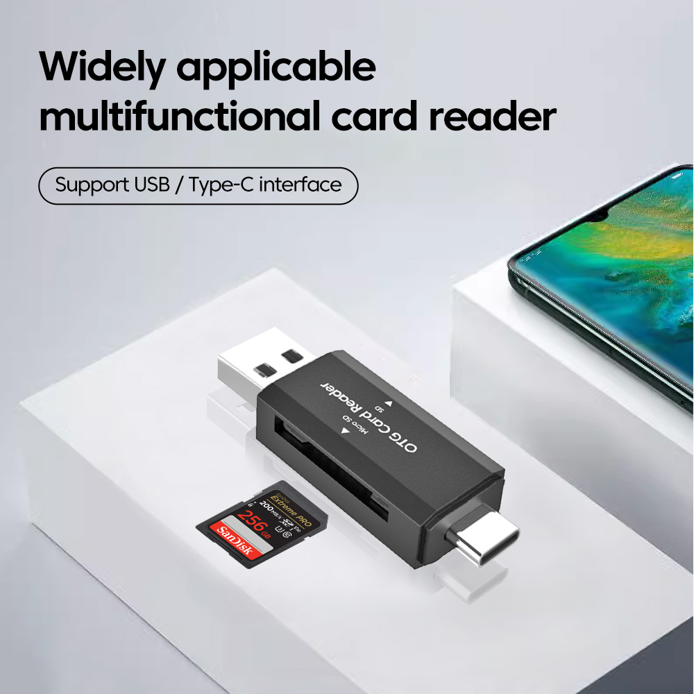 2-in-1 USB2.0 Card Reader SD T - Laptop Accessories For Programmers avis et prix