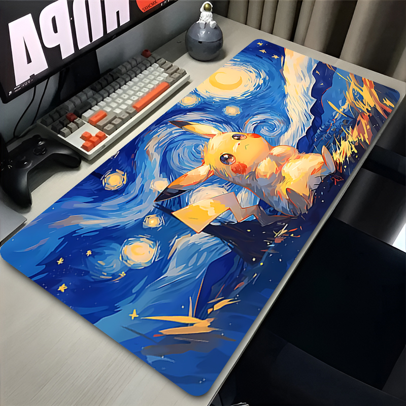 Mouse Pad P-pokemon Pikachu Co - Laptop Office Accessories avis et prix